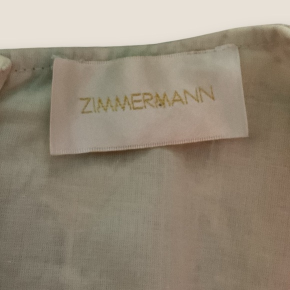 Zimmermann “ Clover Mini Dress w/ Matching Belt - Picture 3 of 15